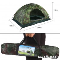 Ashata Outdoor Camouflage UV Protection Waterproof 2 PersonsTent for Camping Hiking, 2 Persons Tent, Camouflage Tent   